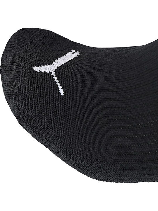 PUMA Logo Αθλητικές Κάλτσες Μαύρες 3 Ζεύγη