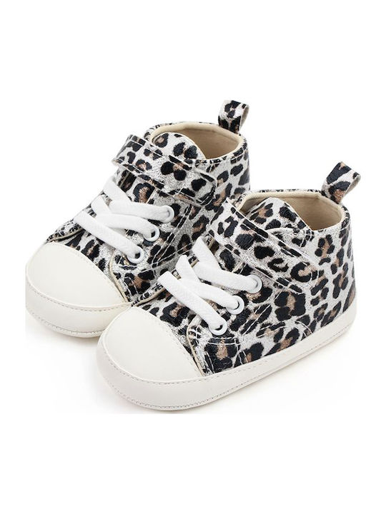 Childrenland Βρεφικά Sneakers Αγκαλιάς Μαύρα