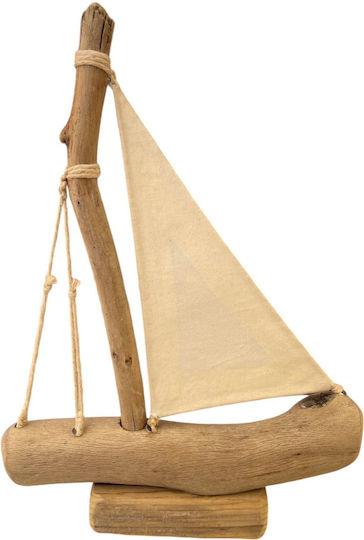 Wooden Miniature Ship 16.5x22.5cm Wooden Miniature Ship 16.5x22.5cm