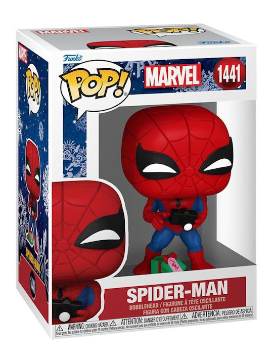 Funko Pop! Marvel: Spider-Man mit offenem Geschenk Wackelkopf Sonderausgabe