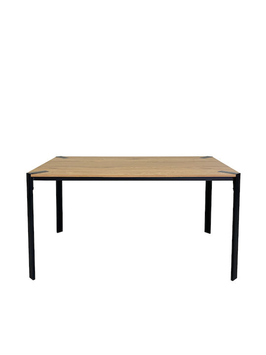 Kenyi Table Dining Room Wooden Natural 140x80x75cm