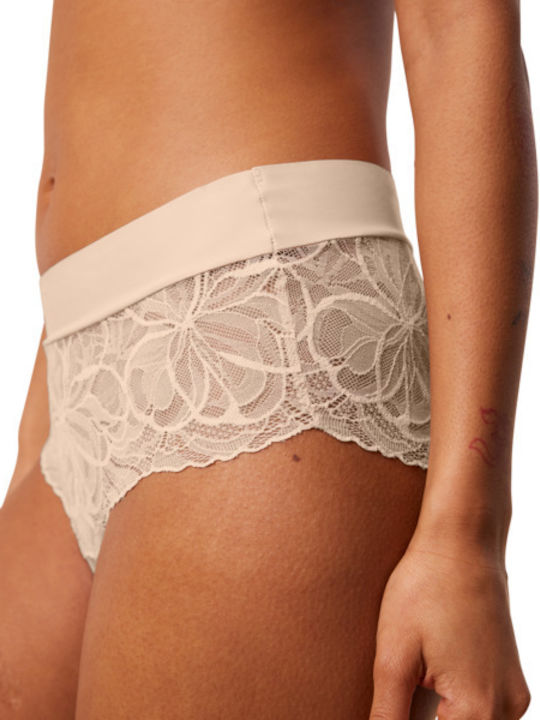 Triumph Make-up Women's Slip with Lace Beige