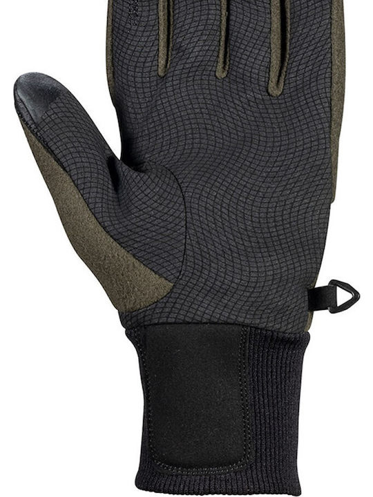 Men's Fleece Touch Gloves Green