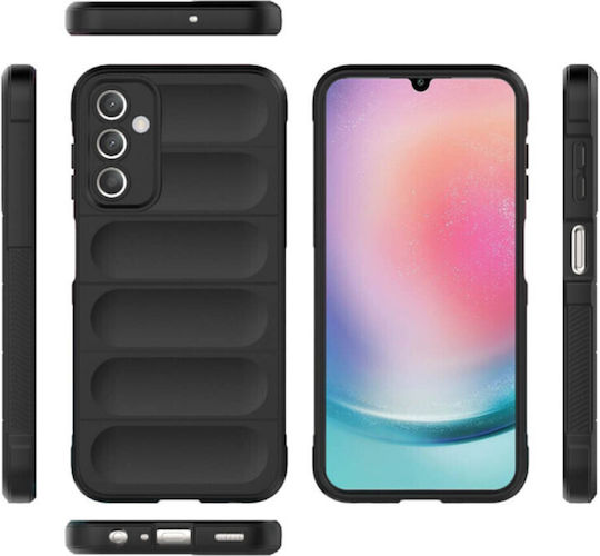 Techsuit Shield Back Cover Σιλικόνης Μαύρο (Galaxy A25 5G)