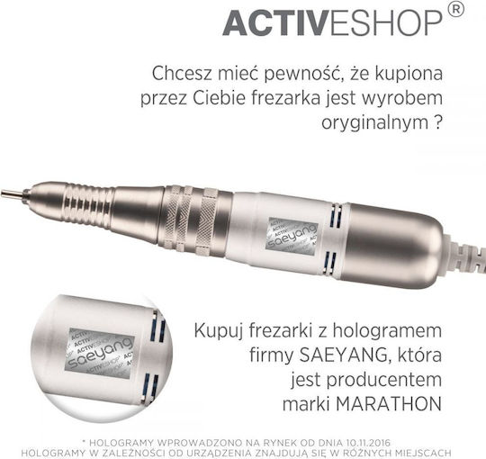 Saeyang Marathon Handy 702 + S40-fs60n Brushless Nail Drill