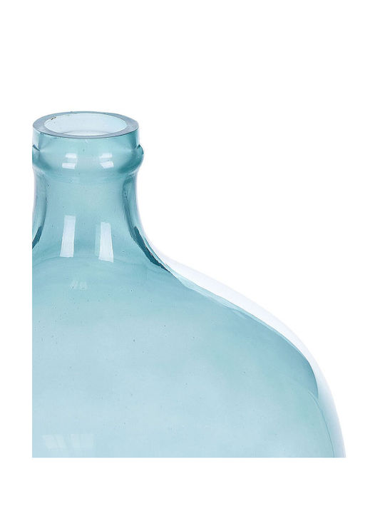 Beliani Vază Decorativă Sticlă Transparent 1buc