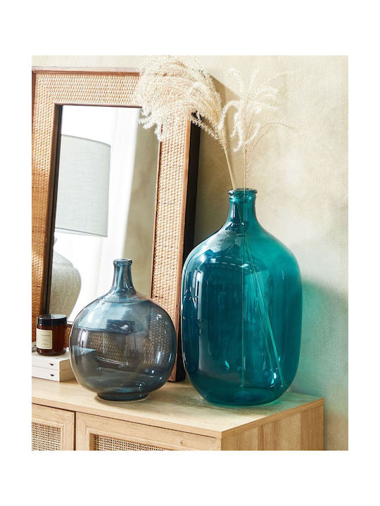 Beliani Vază Decorativă Sticlă Transparent 1buc