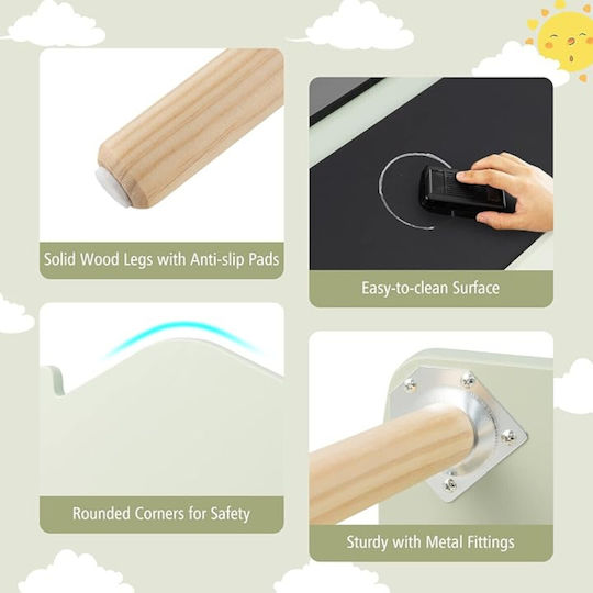 Set Masă cu Scaune pentru Copii pentru Desen Multicolor