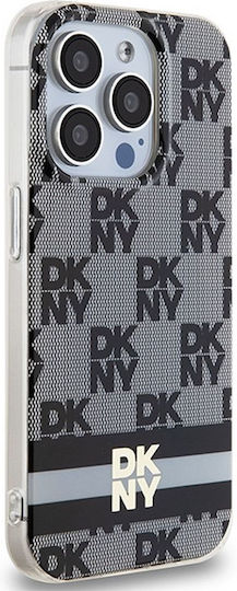 DKNY Pattern Задна корица Пластмаса Черен (iPhone 15 Pro Max)