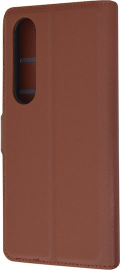 Techsuit Book Δερμάτινο Καφέ (Xperia 1 VI)