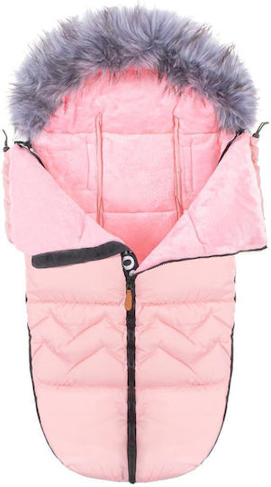 Universal Waterproof Stroller Footmuff 90x45cm Pink