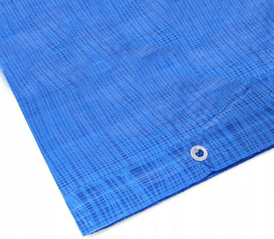Blue Laminated Waterproof Polyethylene Tarp 2x3m