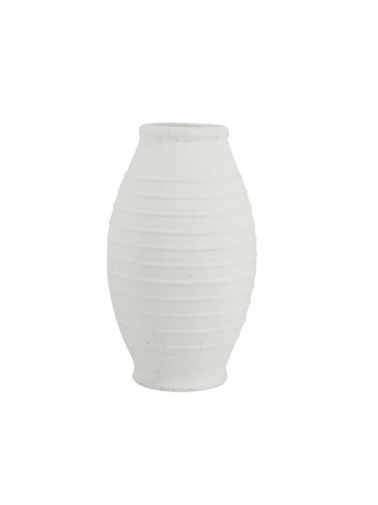 Artekko Decorative Vase White 28x50cm