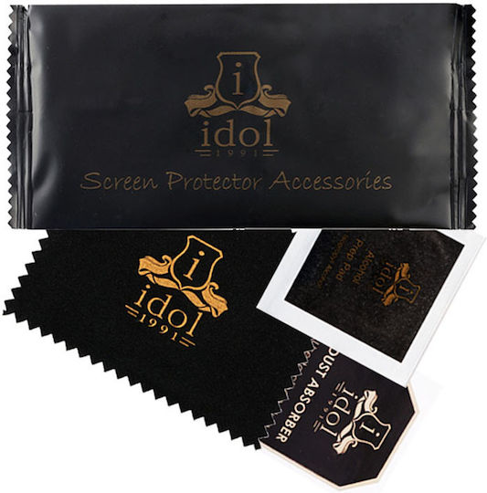 Idol 1991 0.25mm Full Glue Privacy Full Face Tempered Glass Black (Realme C55) 8363733