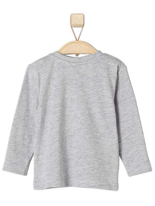 s.Oliver Children's Blouse Long Sleeve grey