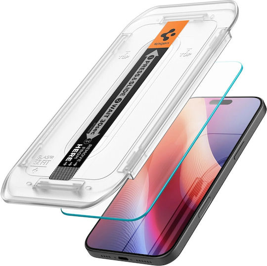 Spigen GLAS.tR EZ FIT Tempered Glass 2pcs (iPhone 16 Pro)