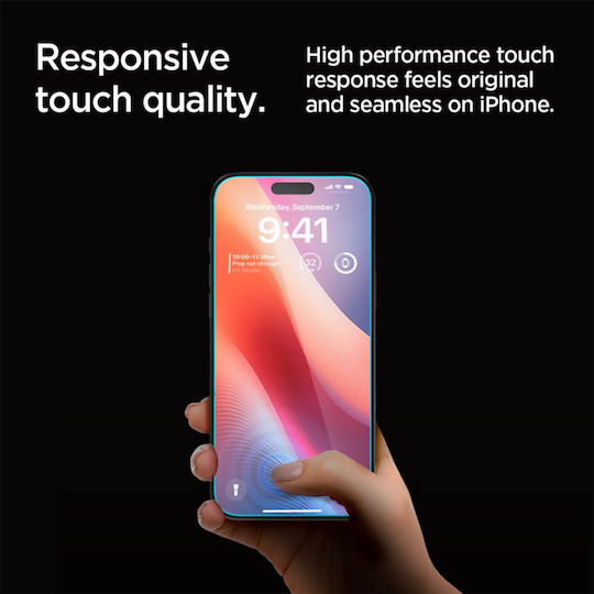 Spigen GLAS.tR EZ Fit Privacy Tempered Glass 2τμχ (iPhone 17 Pro Max / iPhone 16 Pro Max)