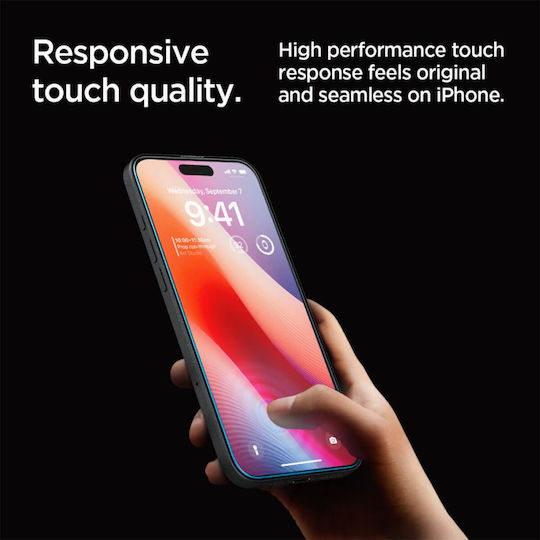 Spigen Glas.tr Ez Fit Tempered Glass Iphone 16 Pro Max Agl07914