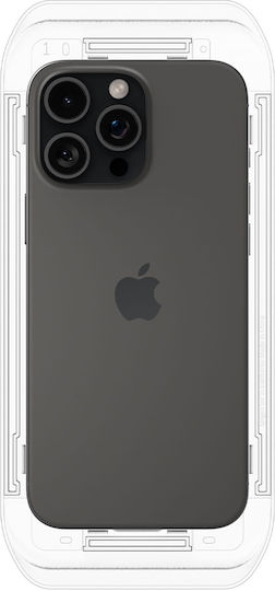 Spigen GLAS.tR EZ Fit Privacy Tempered Glass 2buc (iPhone 17 / 17 Pro / 16 Pro)