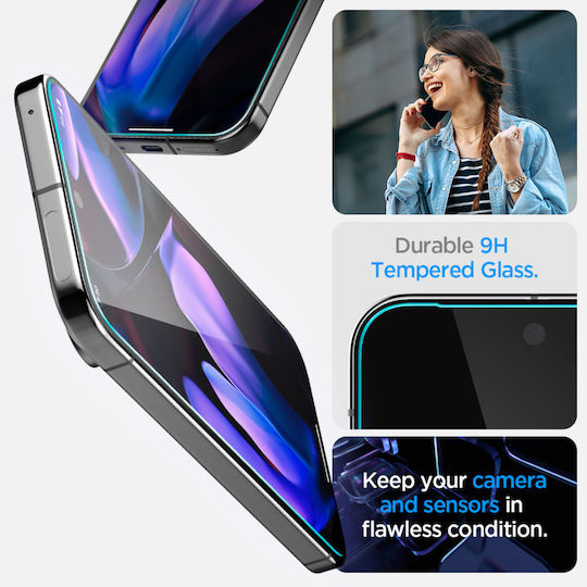 Spigen tR EZ Fit Tempered Glass 2pcs (Google Pixel 9 / 9 Pro / 10 / 10 Pro)