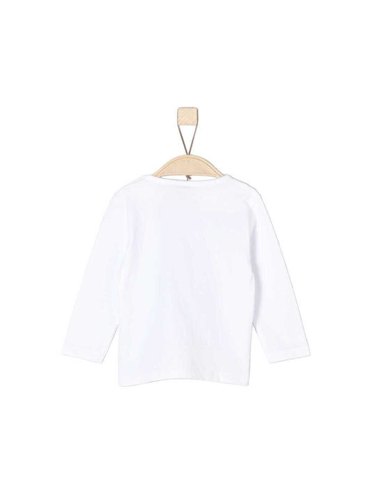 s.Oliver Children's Blouse Long Sleeve White