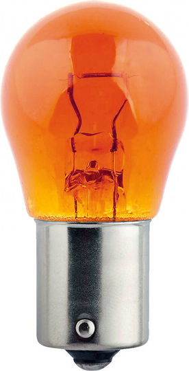 AMiO Lamps Car PY21W-BAU15s Halogen Orange 12V 21W 10pcs