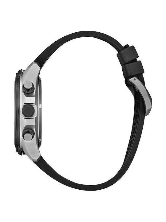 Citizen Promaster Land Ψηφιακό Ανδρικό Ρολόι Χρονογράφος Eco - Drive με Μαύρο Καουτσούκ Λουράκι
