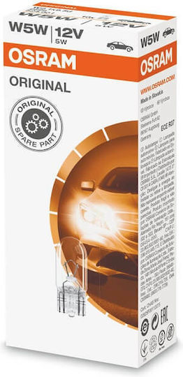 Osram Λάμπα Αυτοκινήτου W5W 12V 5W