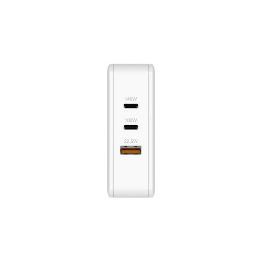Xtorm Φορτιστής Χωρίς Καλώδιο GaN με Θύρα USB-A και 3 Θύρες USB-C 140W Power Delivery / Quick Charge 3.0 Λευκός (XEC140 GaN2 Ultra)