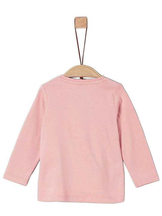 s.Oliver Children's Blouse Long Sleeve Pink