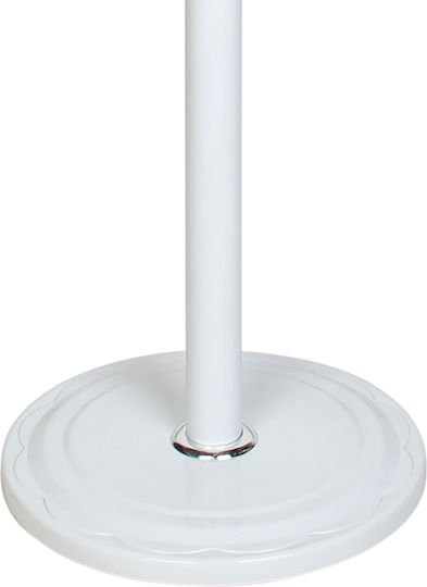 Keskor Καλόγερος Μεταλλικός Λευκός 177cm