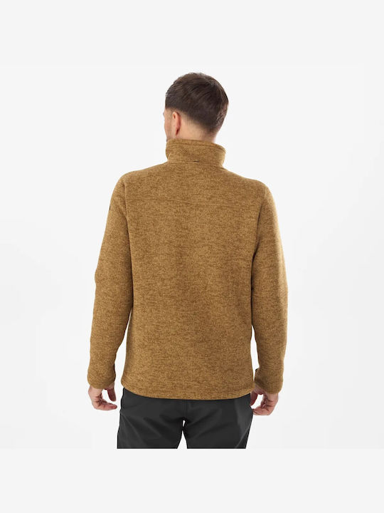 Lafuma Cali Men's Cardigan with Zipper Gold Umber