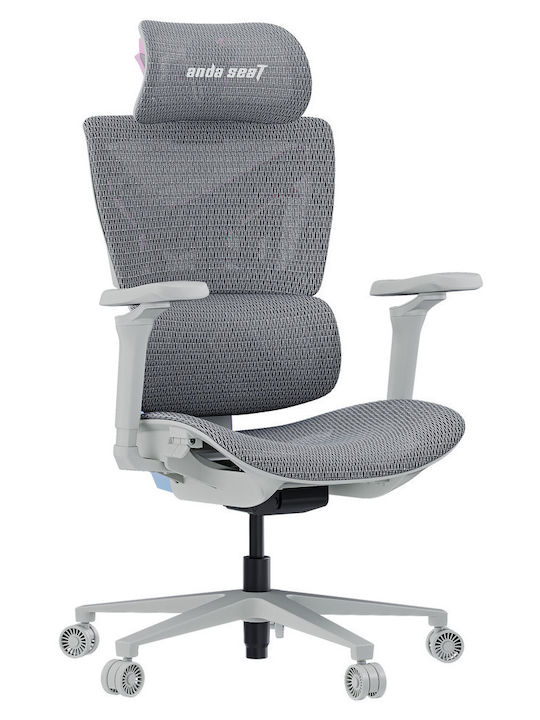 Anda Seat X-AIR PRO XL Καρέκλα Gaming με Ρυθμιζόμενα Μπράτσα Grey Twilight