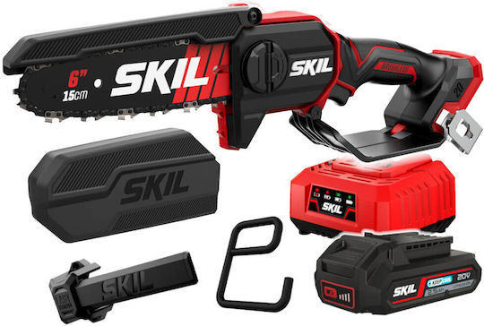 Skil Κλαδευτικό Αλυσοπρίονο Μπαταρίας 1x2.5Ah Brushless 20V 1.2kg με Λάμα 15cm