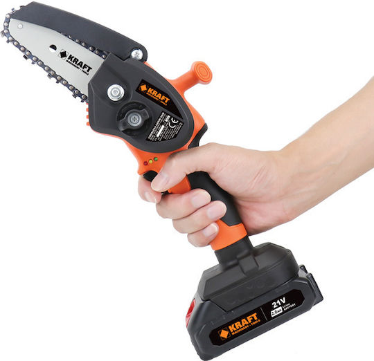Unimac Pruning Battery Chainsaw 1x2Ah 21V 1.22kg with Blade 10cm