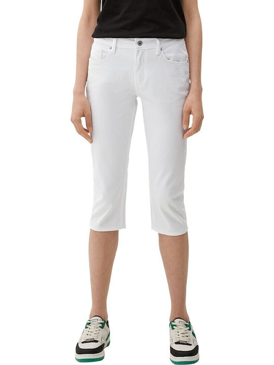 Women's Jean Trousers in Slim Fit White