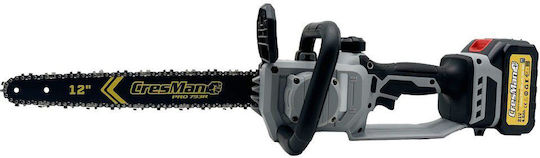 Cresman Pro 793r Battery Chainsaw 2x4Ah Brushless 21V 4.6kg with Blade 30cm