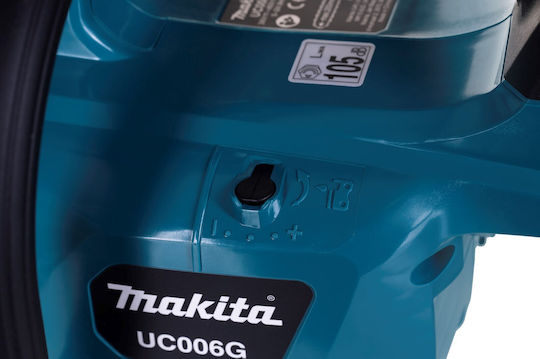 Makita Akku-Kettensäge Solo Bürstenlos 40V 3.8kg mit Schiene Schnitzklinge 25cm