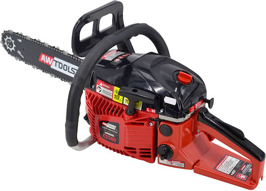 AWTools Benzin-Kettensäge 7kg mit Schiene 35cm