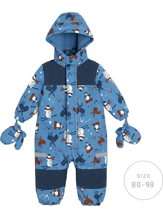 Cool Club Baby-Ausgehstrampler Langärmliges Blue