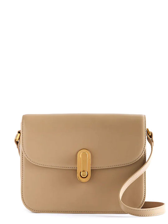 Ted Baker Leather Women's Bag Crossbody Beige