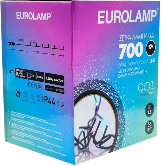 700 Lights LED 34.95m. Multicolor in String 1pcs
