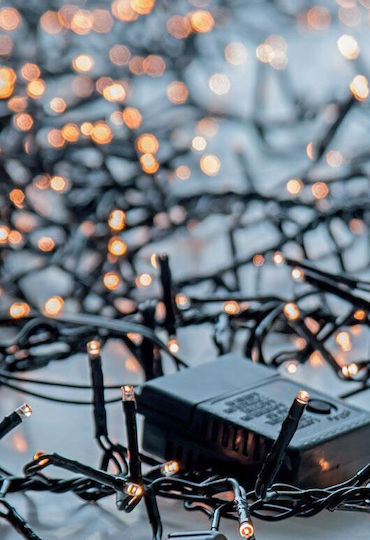 1152 Светлини LED 10m. Топъл бял тип Лента 1бр
