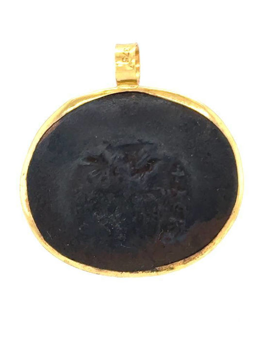 Drandakis Charm Talisman From 9 K Gold Drandakis Charm Talisman From 9 K Gold