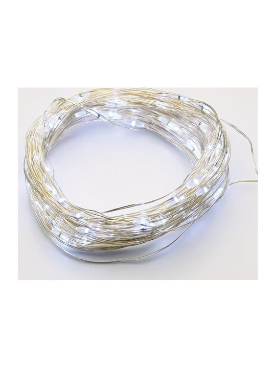 200 Lights LED 20m. Cold White in String Aca