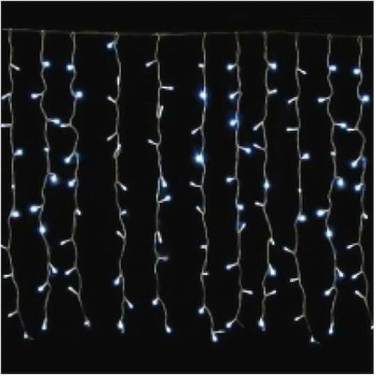 360 Lichterketten LED 2m. x 200cm Naturweiß Typ Vorhang 1Stück