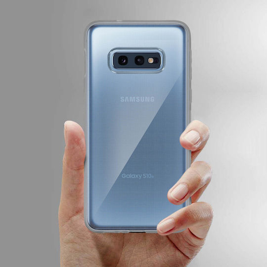 Case Galaxys10e Silicone Gel+transparent Temp Glass Screen Protector