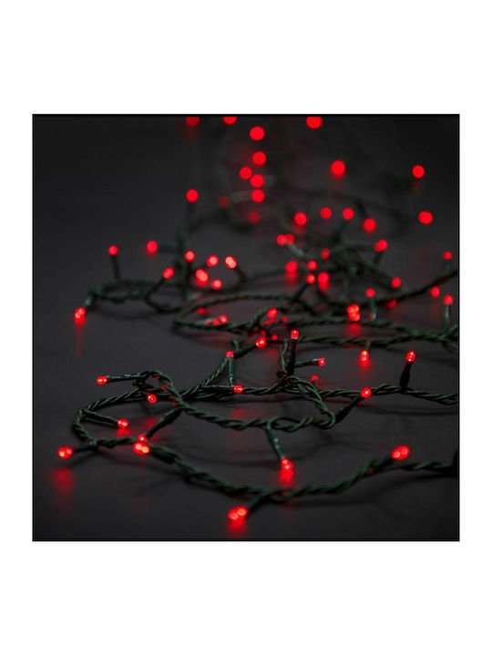 100 Lights LED 5m. Red in String Iliadis