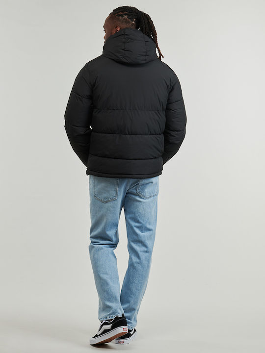 De Iarnă Jachetă Puffer Negru