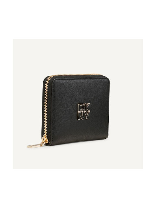 DKNY Small Leather Women's Wallet Black